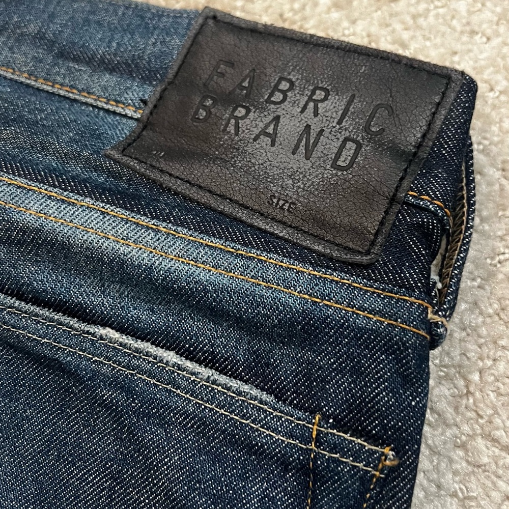 Fabric brand & co selvedge Slim Straight Jeans 32